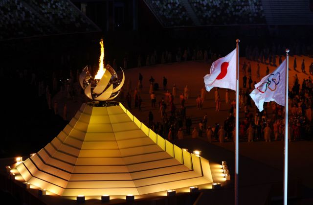 Άναψε η Ολυμπιακή Φλόγα στο Τόκιο