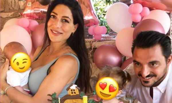 Φλορίντα Πετρουτσέλι: Τρυφερή φωτογραφία για τα κοινά γενέθλια συζύγου και κόρης