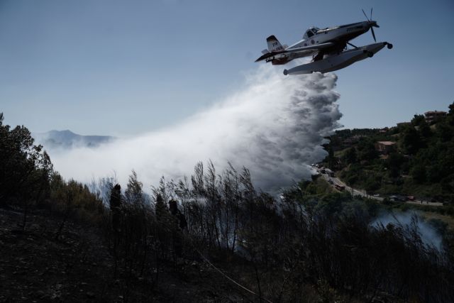 Θεσσαλονίκη: Υπό μερικό έλεγχο η φωτιά που ξέσπασε στο Σέιχ Σου – Ισχυρές δυνάμεις της Πυροσβεστικής στο σημείο
