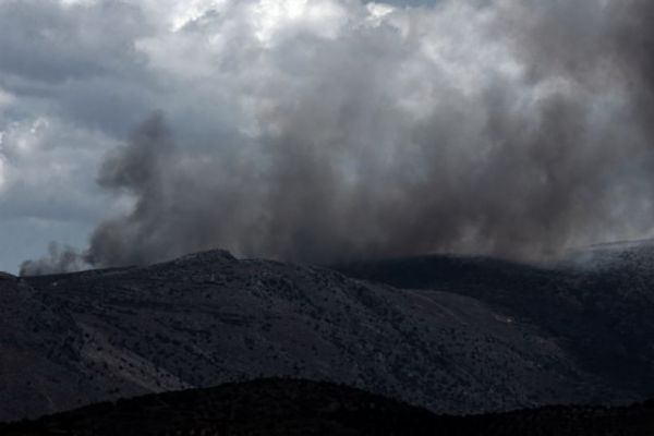 Κιλκίς: Μαίνεται η φωτιά στο δάσος του Σκρα
