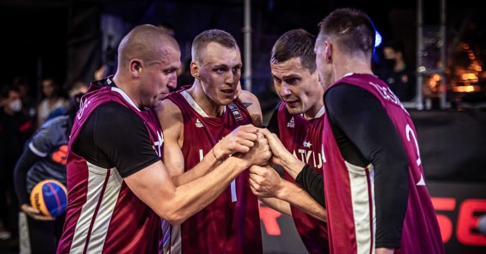 Χρυσό μετάλλιο η Λετονία στο 3Χ3 μπάσκετ Ανδρών
