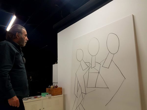 Λάκης Λαζόπουλος: Η πρώτη του έκθεση ζωγραφικής είναι γεγονός
