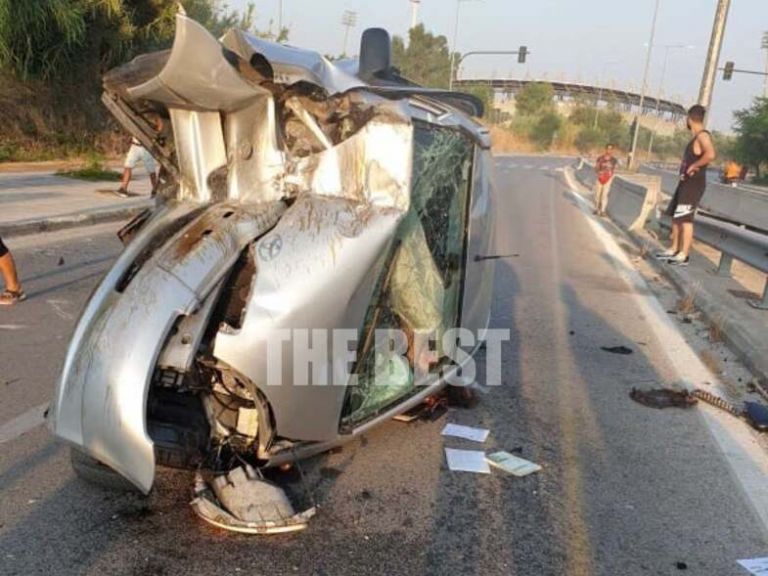 Πάτρα: Σοκαριστικό τροχαίο τα ξημερώματα – Άγιο είχε η οδηγός του αυτοκινήτου