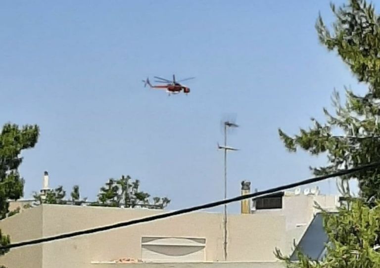 Πανόραμα Βούλας: Πυρκαγιά στην περιοχή – Επιχειρούν επίγειες και εναέριες δυνάμεις