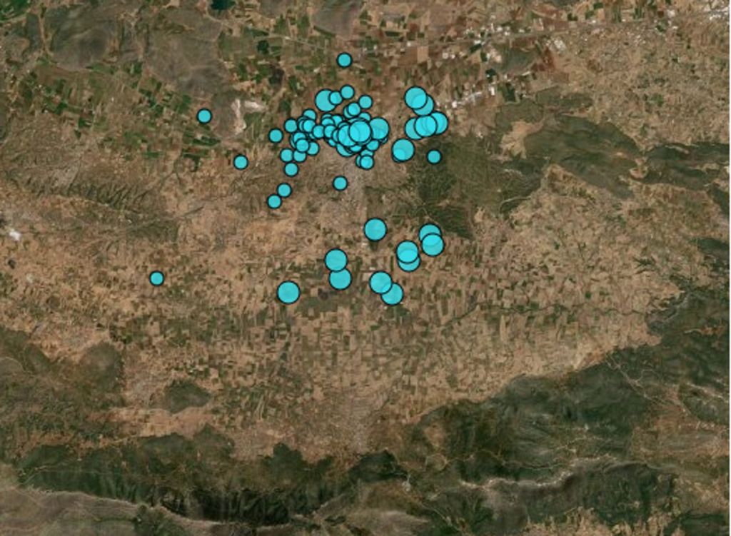 Θήβα: Μεγάλη ανησυχία στο Γεωδυναμικό Ινστιτούτο για τους δεκάδες σεισμούς