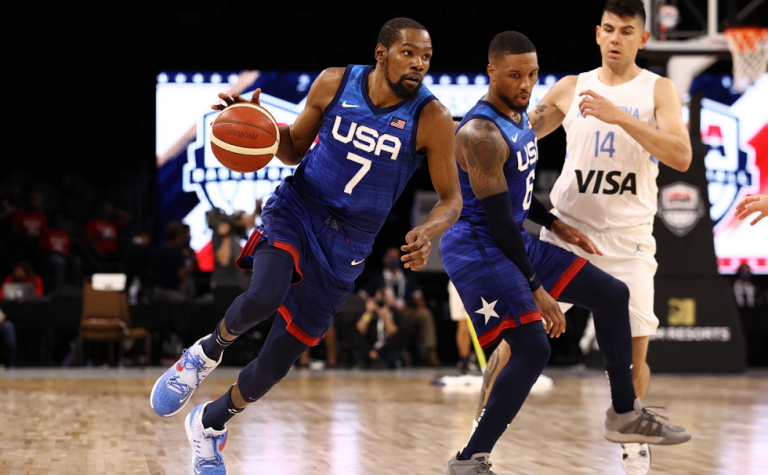 Η Team USA ισοπέδωσε με 108-80 την Αργεντινή στο Λας Βέγκας