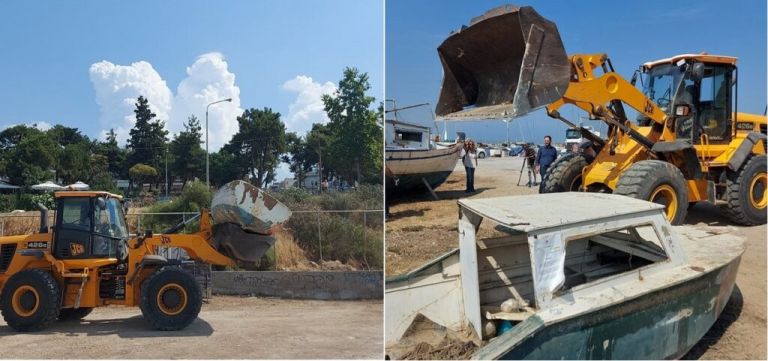 Αλιευτικά σκάφη…. ξηράς