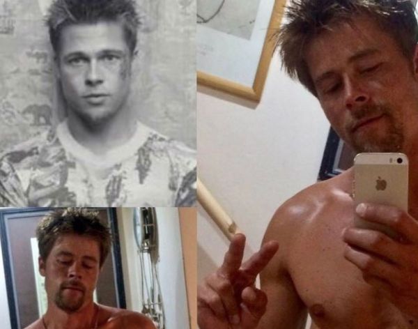 Σαν δυο σταγόνες νερό – Ο σωσίας του Μπραντ Πιτ και η… βαρετή ερωτική του ζωή