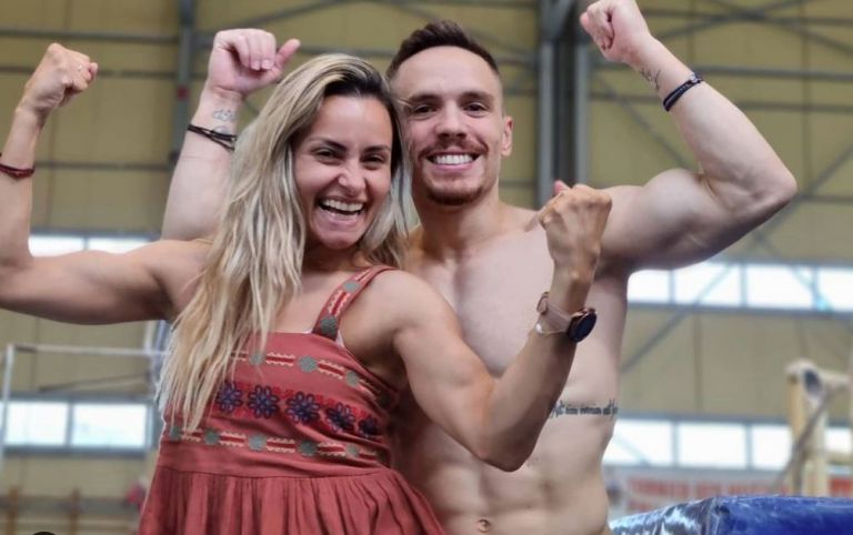 Βασιλική Μιλλούση – Στο Τόκιο για να στηρίξει τον Λευτέρη Πετρούνια η γυμνάστρια