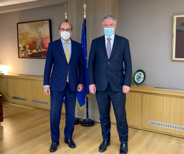 Συνάντηση Κωστή Χατζηδάκη με τον Γενικό Γραμματέα του ΟΟΣΑ