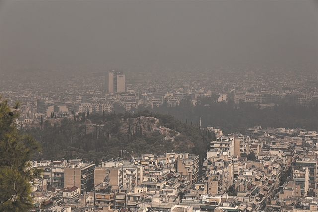 «Επνιξαν» την Αττική τα αιωρούμενα σωματίδια