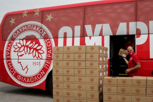 Ο Ολυμπιακός στο πλευρό των πυρόπληκτων της Εύβοιας