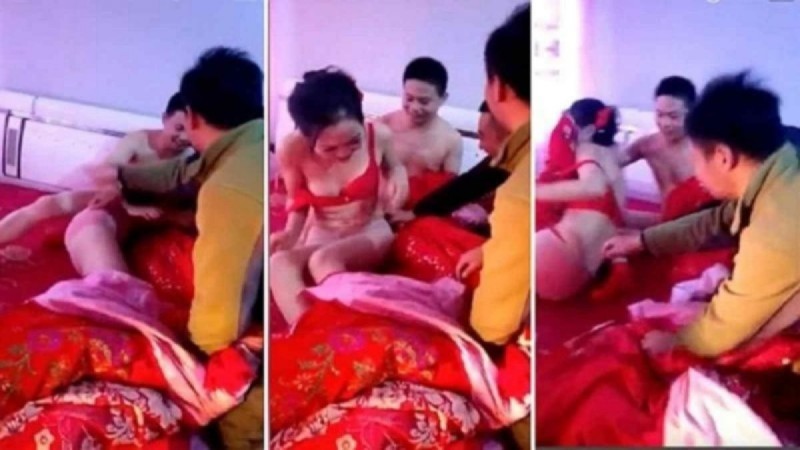 Βίντεο που σοκάρει – Καλεσμένοι γδύνουν την νύφη μπροστά στον ταραγμένο γαμπρό