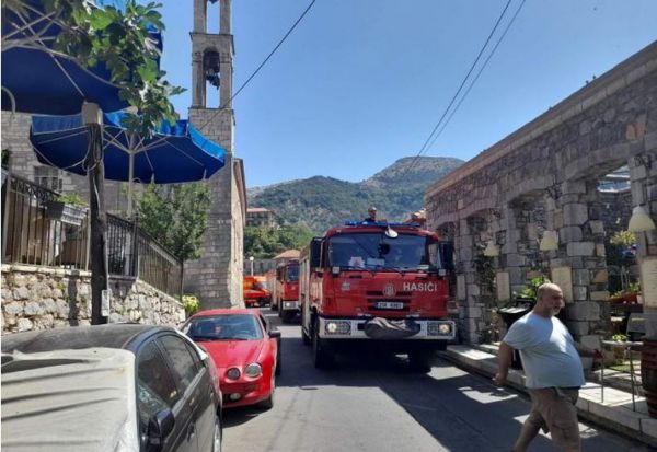 Φωτιά στη Γορτυνία – Έφτασαν οι Τσέχοι πυροσβέστες