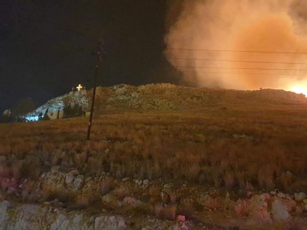 Πέραμα -Υπό πλήρη έλεγχο η φωτιά