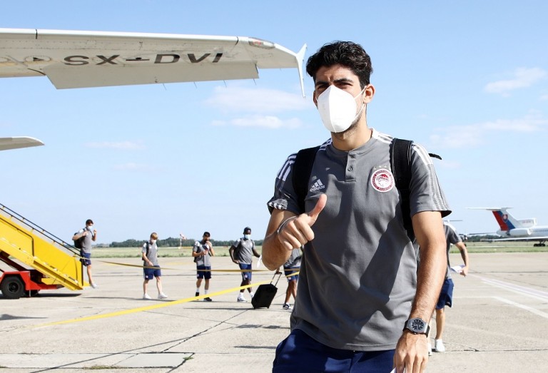 Εφτασε στην Μπρατισλάβα ο Ολυμπιακός