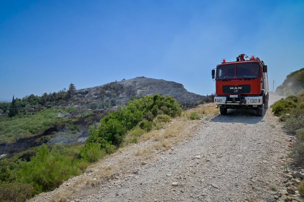 Φωτιά και στο Λασίθι – Σε ύφεση, μετά την άμεση επέμβαση της Πυροσβεστικής