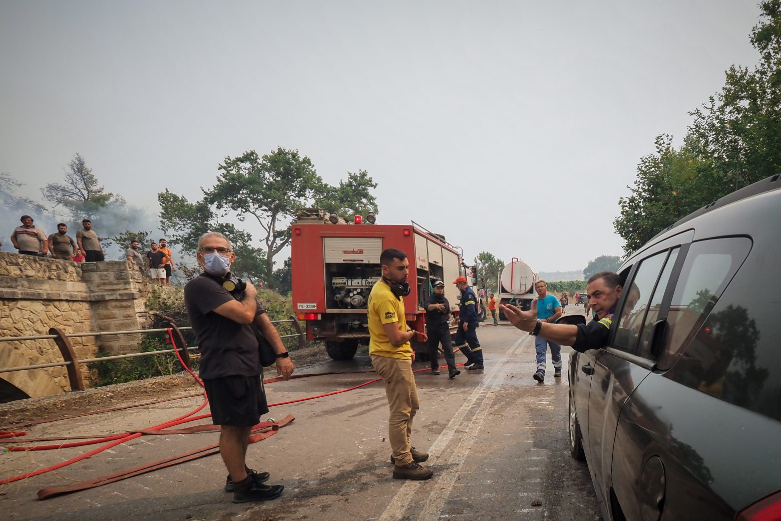 Φωτιά στην Εύβοια - Μαρτυρία κατοίκου στο in.gr - «Η φωτιά έφτασε μια ανάσα από τις Κεχριές»