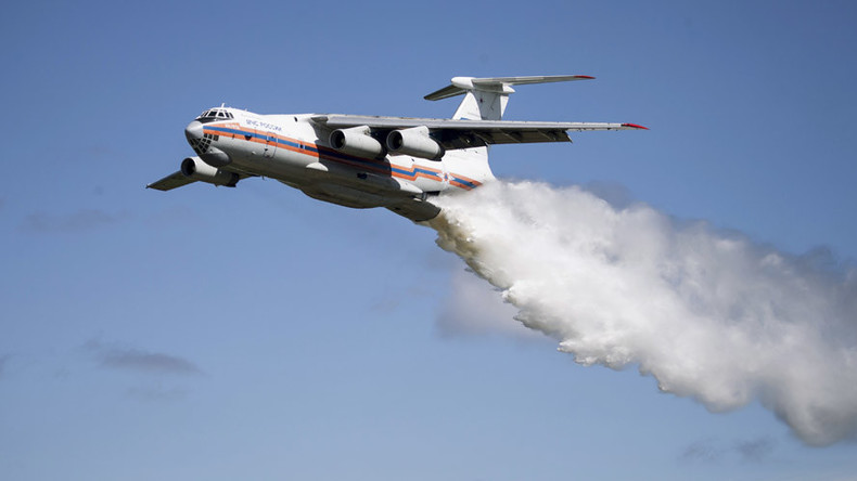 Φωτιές στην Ελλάδα - Τα θηριώδη ρωσικά αεροσκάφη Ilyushin Il-76 που συνδράμουν στην κατάσβεση