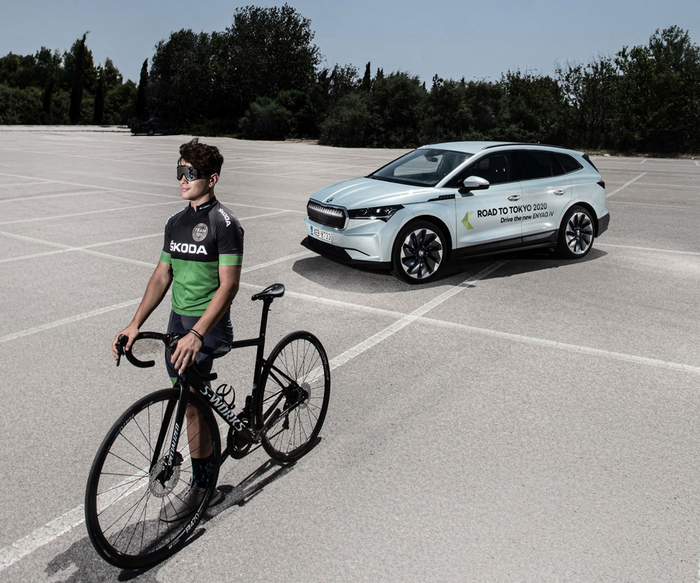 Η Kosmocar-SKODA δίπλα στον Νίκο Παπαγγελή στους Παραολυμπιακούς Αγώνες του Τόκιο 2020