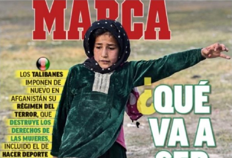 Συγκλονίζει το πρωτοσέλιδο της «Marca» για το Αφγανιστάν