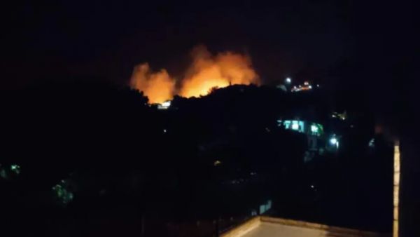 New fire overnight at Keratea – Flares fired into the forest