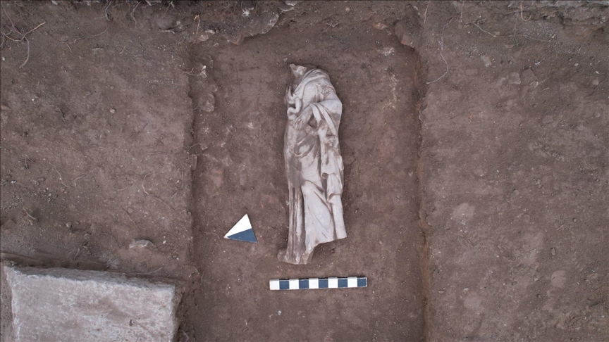Τουρκία – Άγαλμα της θεάς Υγείας ανακαλύφθηκε στην αρχαία πόλη των Αιζανών