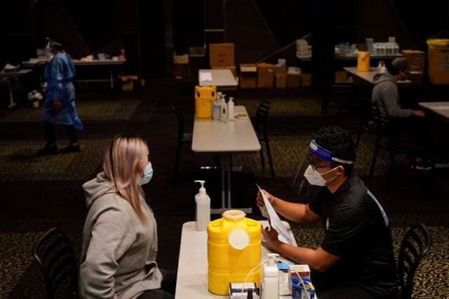 Αυστραλία – Αριθμός ρεκόρ 1.323 ημερήσιων κρουσμάτων κοροναϊού