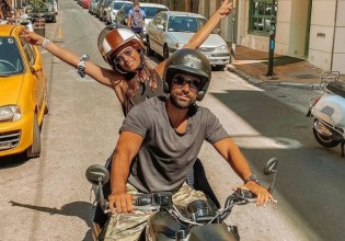 Χριστίνα Μπόμπα: Φανερά αδυνατισμένη στην κυριακάτικη βόλτα με τις δίδυμες