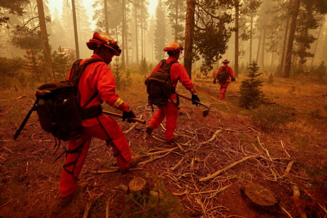 ΗΠΑ – Κόλαση φωτιάς στην Καλιφόρνια – Η καμένη έκταση καλύπτει επιφάνεια μεγαλύτερη του Λος Άντζελες