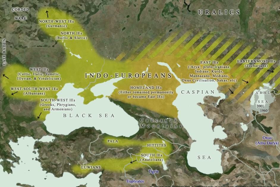 Η ελληνική γλώσσα στο διάβα του χρόνου – Η ινδοευρωπαϊκή διασπορά και η γλωσσική διαίρεση