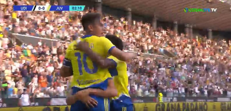 Προβάδισμα με Ντιμπάλα η Γιουβέντους