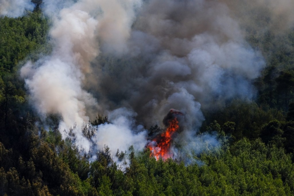 Κως – Πυρκαγιά εκδηλώθηκε στην περιοχή Παραδείσι