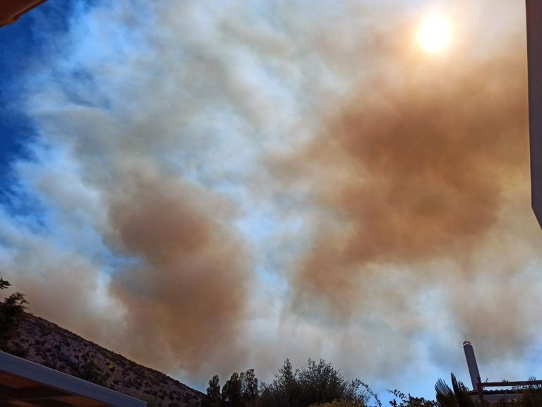 Κερατέα – Εκκενώνεται και η Συντερίνα μετά το Μαρκάτι – Νέο μήνυμα από το 112