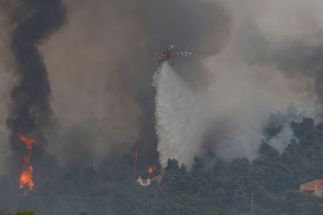 Φωτιά – Αμερικανική συνδρομή στις προσπάθειες πυρόσβεσης με αεροσκάφος αναγνώρισης P-8