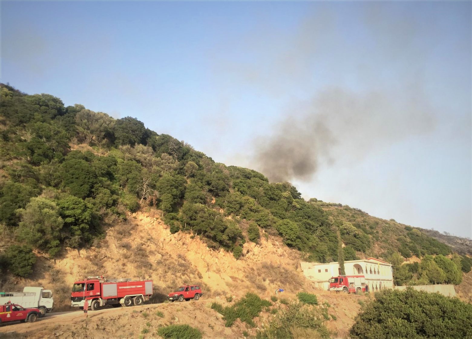 Μεσσηνία: Αναζωπύρωση της φωτιάς στο Βασιλίτσι - Εκκενώθηκε οικισμός, κινδυνεύουν σπίτια