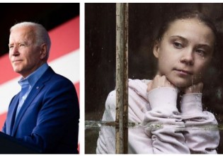 H Γκρέτα Τούνμπεργκ ορθώνει το ανάστημά της στον Τζο Μπάιντεν