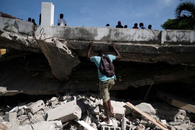 Σεισμός 7,2 Ρίχτερ στην Αϊτή – Τρομερός (προσωρινός) απολογισμός με 1.419 νεκρούς