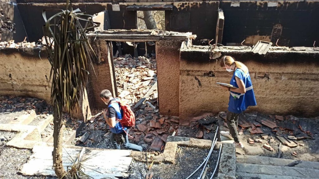 Φωτιές – Συνεχίζονται οι έλεγχοι – 422 κτίρια κρίθηκαν οριστικά ακατάλληλα για χρήση