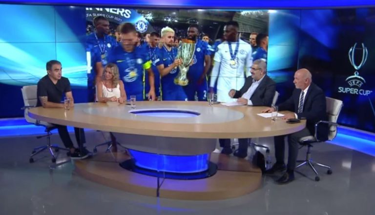 Ο Άριελ Ιμπαγάσα στο MEGA για το UEFA SUPER CUP