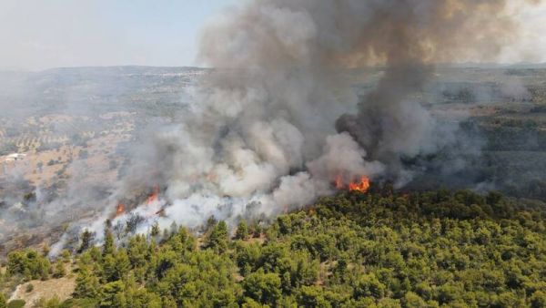 ΓΓΠΠ – Πολύ υψηλός κίνδυνος πυρκαγιάς σε 4 Περιφέρειες