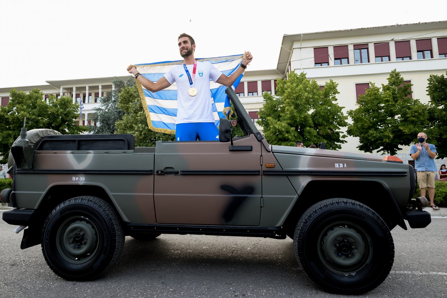 Ολυμπιακοί Αγώνες - Υποδοχή ήρωα για τον Στέφανο Ντούσκο στα Ιωάννινα - «Ζήτω η Ελλάδα»