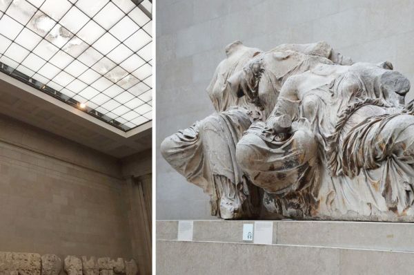 Βρετανικό Μουσείο – Εικόνες εγκατάλειψης, μπήκε νερό από την οροφή – Η αντίδραση της Μενδώνη