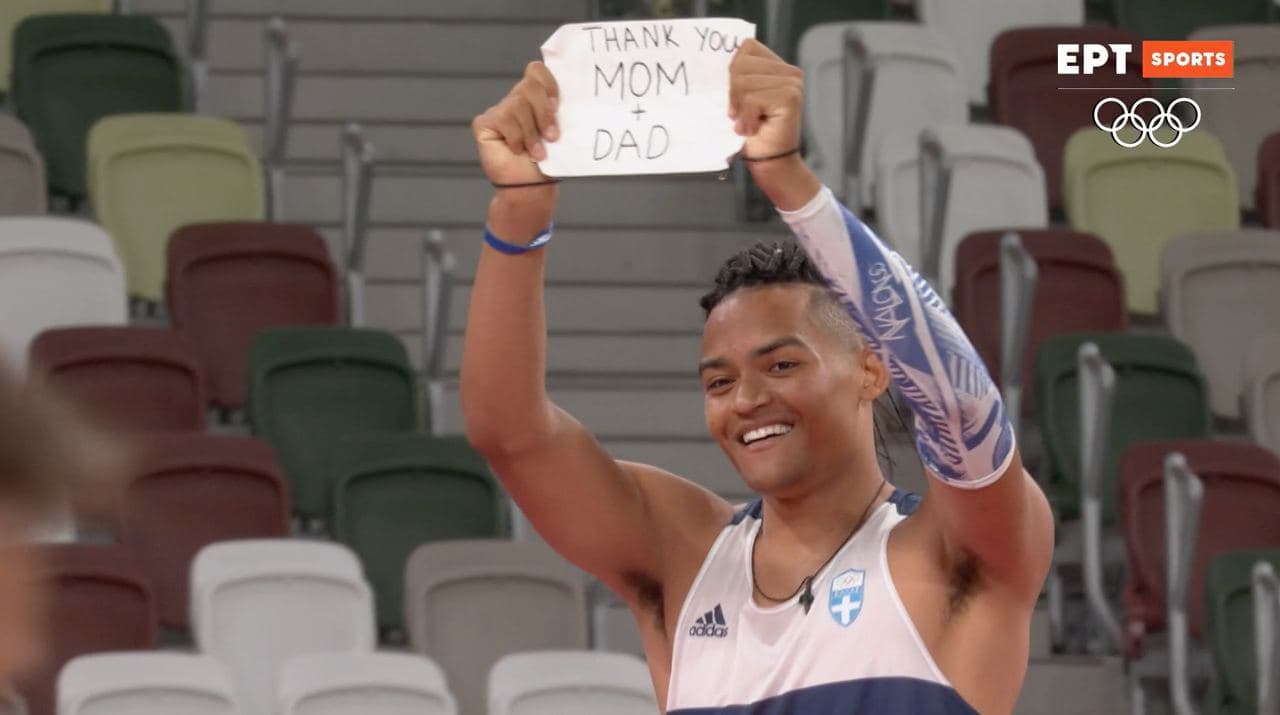 Ολυμπιακοί Αγώνες – Η αφιέρωση του Καραλή στους γονείς του