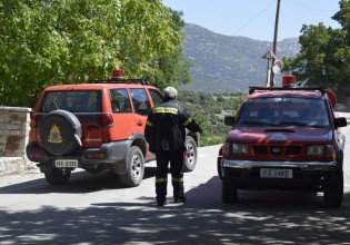 Θεσπρωτία – Αγνοείται άνδρας στη Νεράιδα – Επιχείρηση από ΕΜΑΚ και Πυροσβεστική