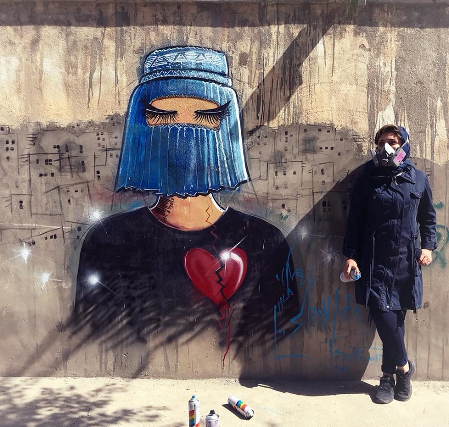 Shamsia Hassani – Αυτή είναι η μοναδική street artist στο Αφγανιστάν