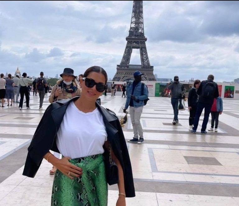 Όταν η Σταματίνα Τσιμτσιλή συνάντησε τον Μακρόν