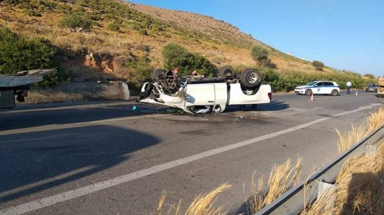 Κρήτη – Νεκρός ένας 44χρονος σε τροχαίο στον ΒΟΑΚ
