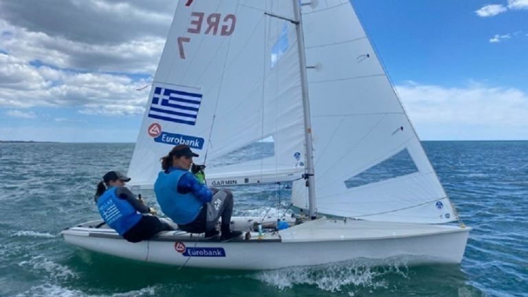 Ιστιοπλοΐα – Στη 15η θέση της γενικής κατάταξης οι Τσουλφά και Σπανάκη