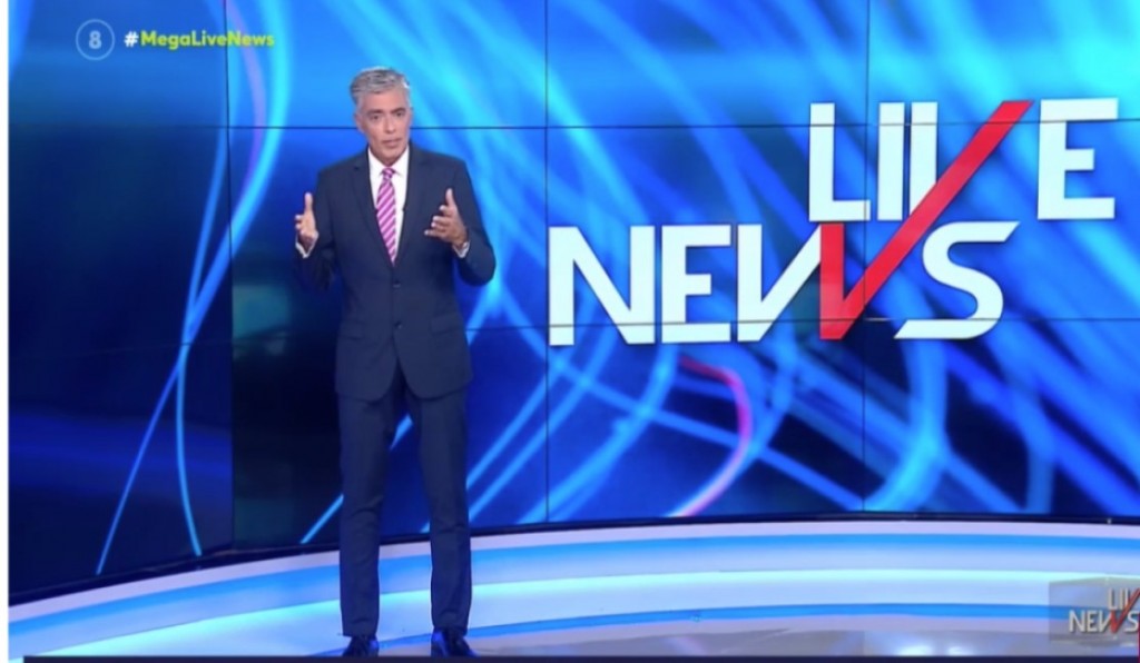 Νίκος Ευαγγελάτος – Πρεμιέρα για το LIVE NEWS – «Το MEGA θα είναι ανανεωμένο τη νέα σεζόν»